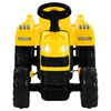 vidaXL Pedal Tractor for Kids with Trailer Yellow