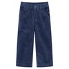 vidaXL Kids' Pants Corduroy Navy 104