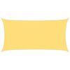 vidaXL Sunshade Sail 160 g/m&sup2; Beige 2,5x5 m HDPE