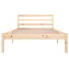 vidaXL Bed Frame without Mattress Solid Wood Pine 100x200cm
