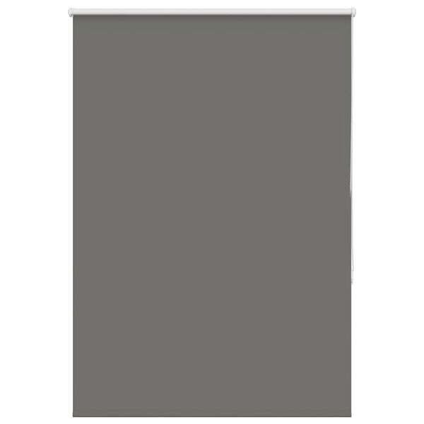 vidaXL Roller Blind Blackout Grey 90x175 cm Fabric Width 85.7 cm Polyester
