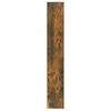 vidaXL Book Cabinet Smoked Oak 40x30x189 cm Engineered Wood