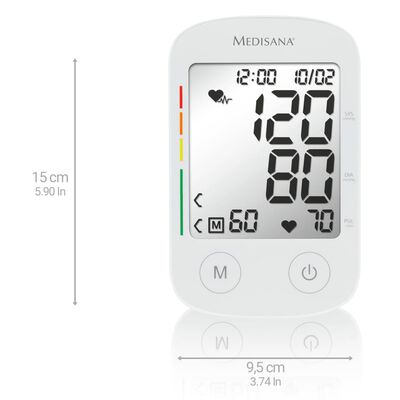 Medisana Upper Arm Blood Pressure Monitor BU 535 White