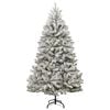 vidaXL Artificial Hinged Christmas Tree 300 LEDs & Ball Set 210 cm
