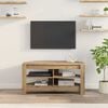 vidaXL Corner TV Cabinet Old Wood 102 x 40.5 x 45 cm Engineered Wood