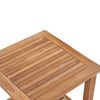 vidaXL Coffee Table 45x45x45 cm Solid Teak Wood