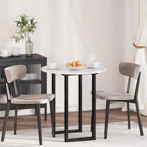 vidaXL Table Top High gloss white 70 x 70 x 1.5 cm Engineered Wood