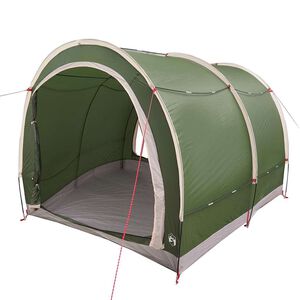 vidaXL Bike Storage Tent with Roof Green 256 x 222 x 182 cm Taffeta