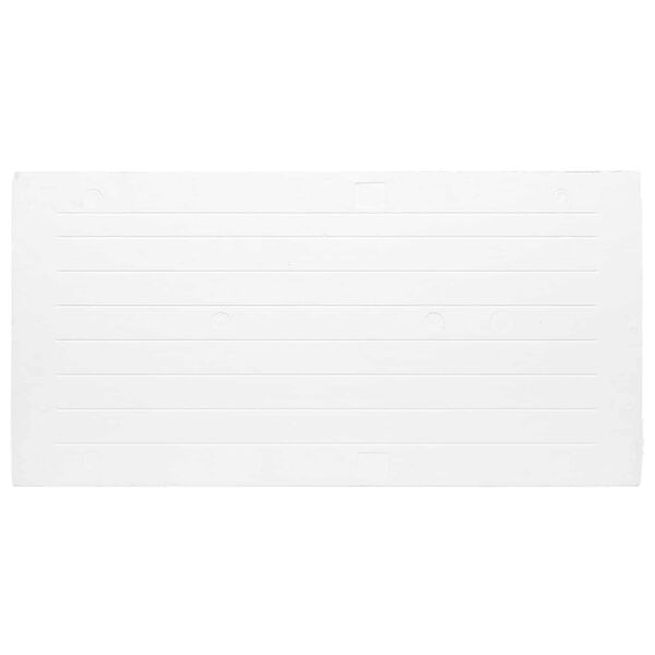 vidaXL Wall Panels 10 pcs Light Grey and White 100 x 50 cm EPS Foam