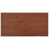 vidaXL Window Sill Brown wood 60 x 40 x 4.5 cm PVC