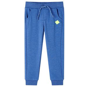 Kids' Sweatpants Blue Melange 128