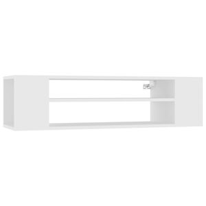 vidaXL Hanging TV Cabinet White 100x30x26.5 cm Engineered Wood