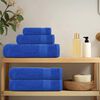 vidaXL 8 Piece Towel Set "FROGN" Blue 360 gsm