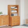 vidaXL Storage Furniture Set with Drawer Brown Engineered wood
