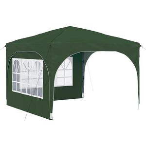 vidaXL Pop-up Party Tent 290 x 290 x 245 cm Green