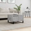vidaXL Coffee Table Concrete Grey 55x55x36.5 cm Engineered Wood