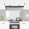 vidaXL Kitchen Backsplash Transparent 120 x 60 x 0.6 cm Tempered Glass