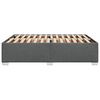 vidaXL Bed Frame without Mattress Dark Grey&nbsp;Double Fabric