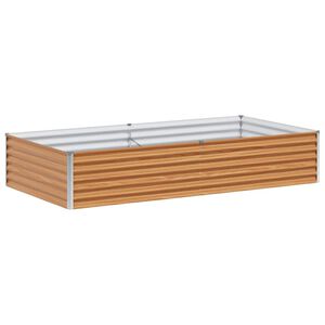 vidaXL Garden Raised Bed 195x100x36 cm Corten Steel