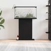 vidaXL Aquarium Stand Black Oak 75x36x72.5 cm Engineered Wood