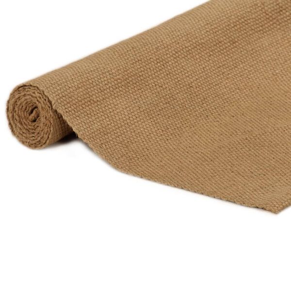 vidaXL Runner Rug 80x300 cm Jute Rectangular
