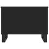 vidaXL Coffee Table Black 60x44.5x45 cm Engineered Wood