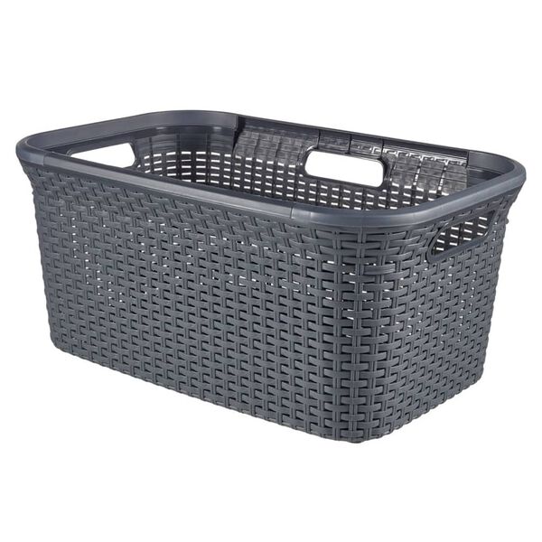 Curver Laundry Basket Style 45L Anthracite