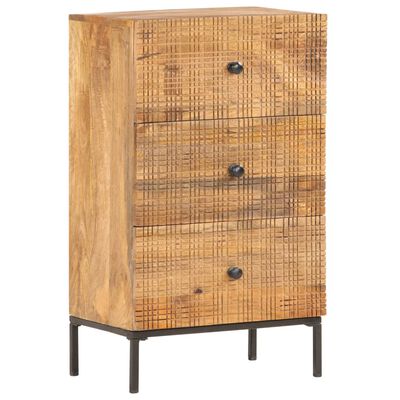 vidaXL Sideboard 45x30x75 cm Solid Mango Wood
