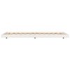 vidaXL Bed Frame without Mattress White 80x200 cm Solid Wood Pine