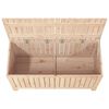 vidaXL Garden Storage Box 115x49x60 cm Solid Wood Pine