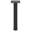 vidaXL Coffee Table Legs 4 pcs Black 30-32 cm Steel