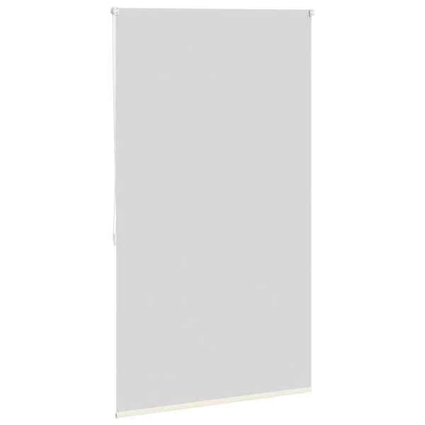 vidaXL Roller blind blackout 84.4x175 cm Fabric Width 80 cm off white