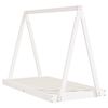 vidaXL Kids Bed Frame White 80x160 cm Solid Wood Pine
