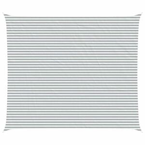 vidaXL Sun Shade Sail Light Grey and White 7 x 6 m