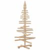 vidaXL Wooden Christmas Tree for Decoration 120 cm Solid Wood Pine