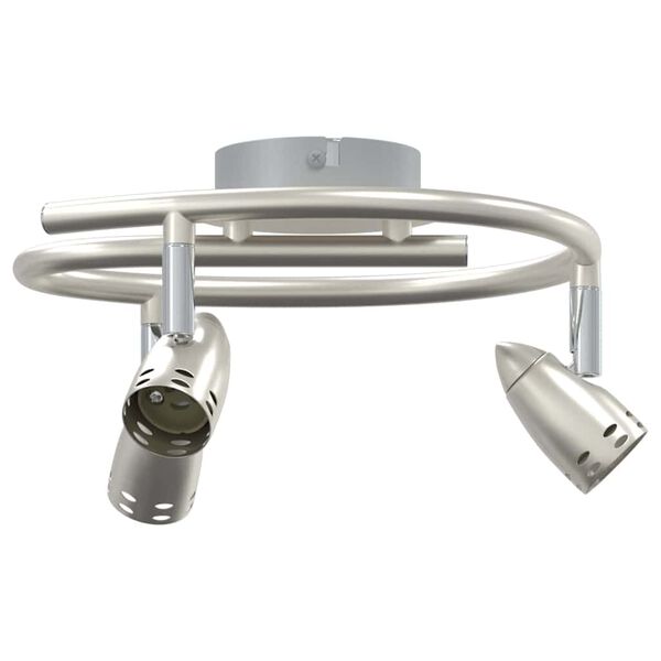 vidaXL Ceiling Spotlight Nickel 24 x 22 x 12.5 cm Metal