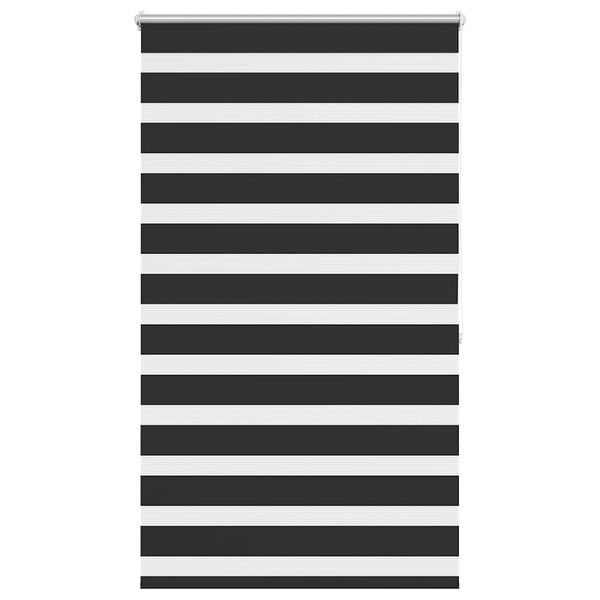 Zebra Blind 100 x 175 cm Black