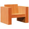 vidaXL Garden Sofa | Wax brown | Solid pine wood | Small | Durable | Garden Sofa