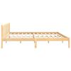 vidaXL Bed Frame without Mattress Solid Wood Super King Size