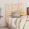 vidaXL Bed Headboard 96x4x100 cm Solid Wood Pine