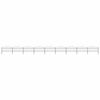 vidaXL Garden Fence with Spear Top Steel 1506x125 cm Black