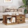 vidaXL Coffee Table Old Wood 90 x 50 x 35 cm Engineered Wood