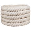 vidaXL Jute Rope 40 mm White 100% Tossa jute