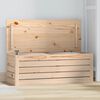 vidaXL Storage Box 89x36.5x33 cm Solid Wood Pine