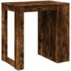 vidaXL Bar Table Smoked Oak102x70x103.5 cm Engineered Wood