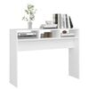 vidaXL Console Table White 105x30x80 cm Engineered Wood