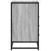 vidaXL Drawer Cabinet Grey Sonoma 70x41x70 cm Engineered Wood