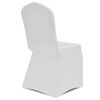 vidaXL Stretch Chair Cover 4 pcs White