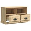 vidaXL TV Cabinet Sonoma Oak 80x35x50 cm Engineered Wood