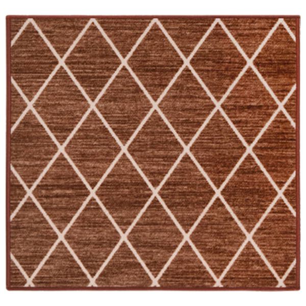 vidaXL Carpet Runner Dark Brown 80x100 cm
